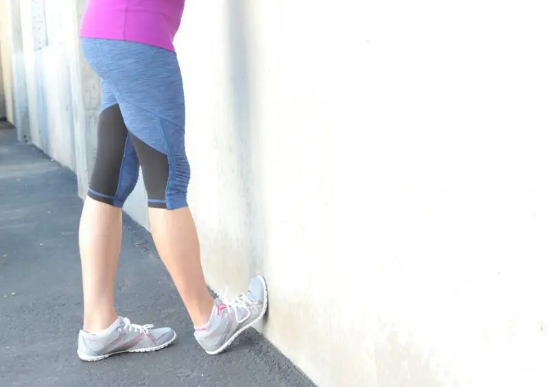 Calf Stretch on a Step