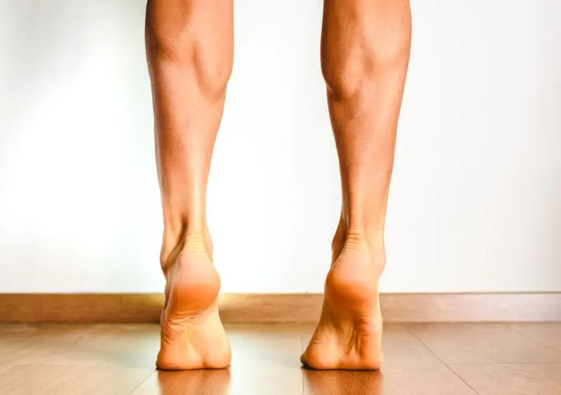 Increased muscle strength helps absorb shock and protect the heel