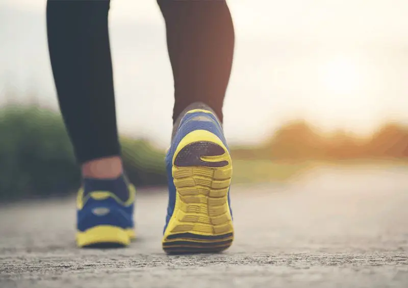 Long standing or walking can cause heel pain to flare again