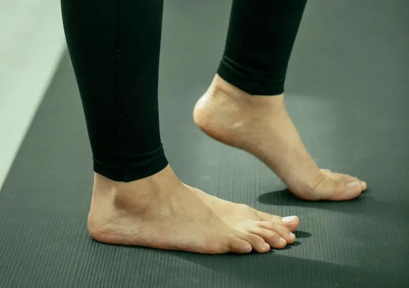 Physical therapy strengthens foot and ankle muscles for relief