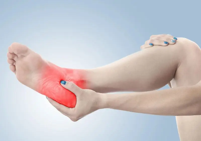 Plantar fasciitis is a leading cause of sharp morning heel pain